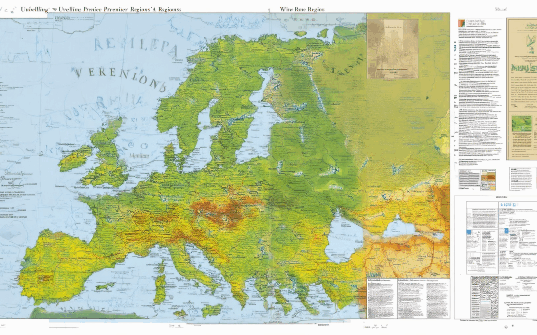 Unveiling Europe’s Premier Wine Regions: A Detailed Map Guide
